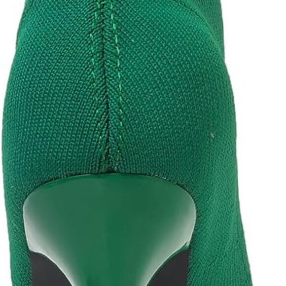 Women Sock Ankle Boots Stiletto Heels Pointed Toe Dressy Short Size 6-12 - Picture 3 of 7